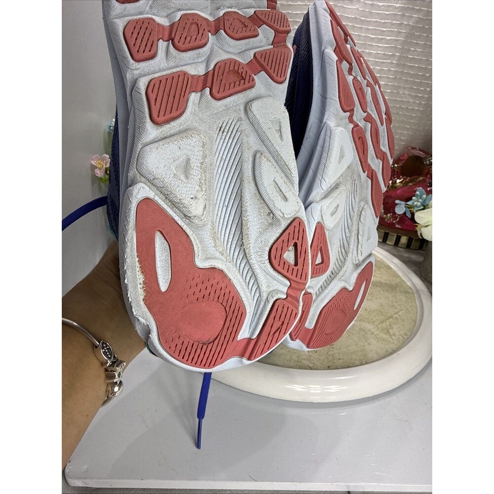 (B2) Hoka One One Women's Running Shoes, Size 8 B Clifton 9 1127896 BBCRM, Blue - Picture 12 of 15